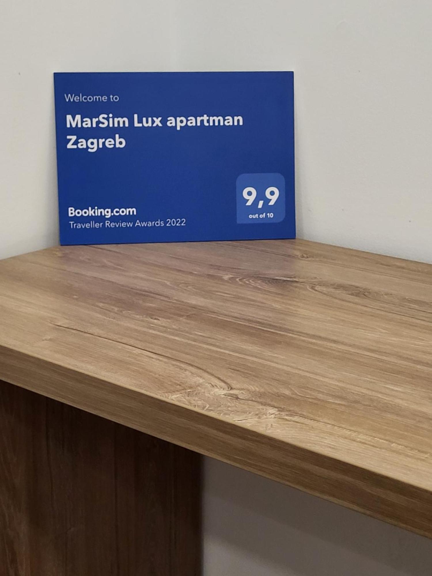 Marsim Lux Apartman Zagreb Eksteriør billede